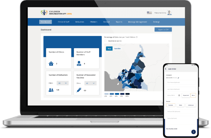 DHIS2 integration page header image