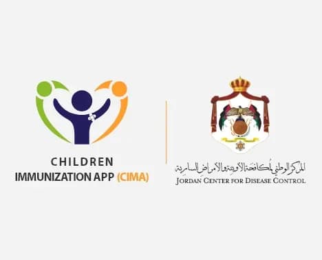 CIMA and Jordan logo side by side