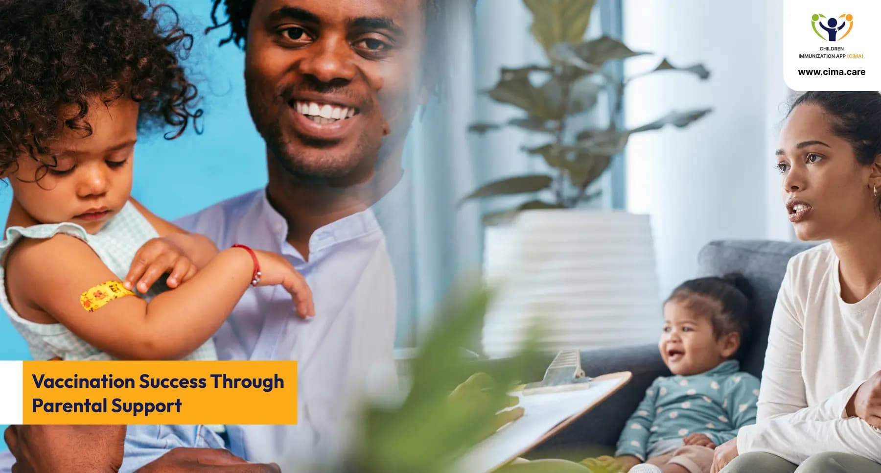 Family vaccination success with parental support and effective parent-provider communication.