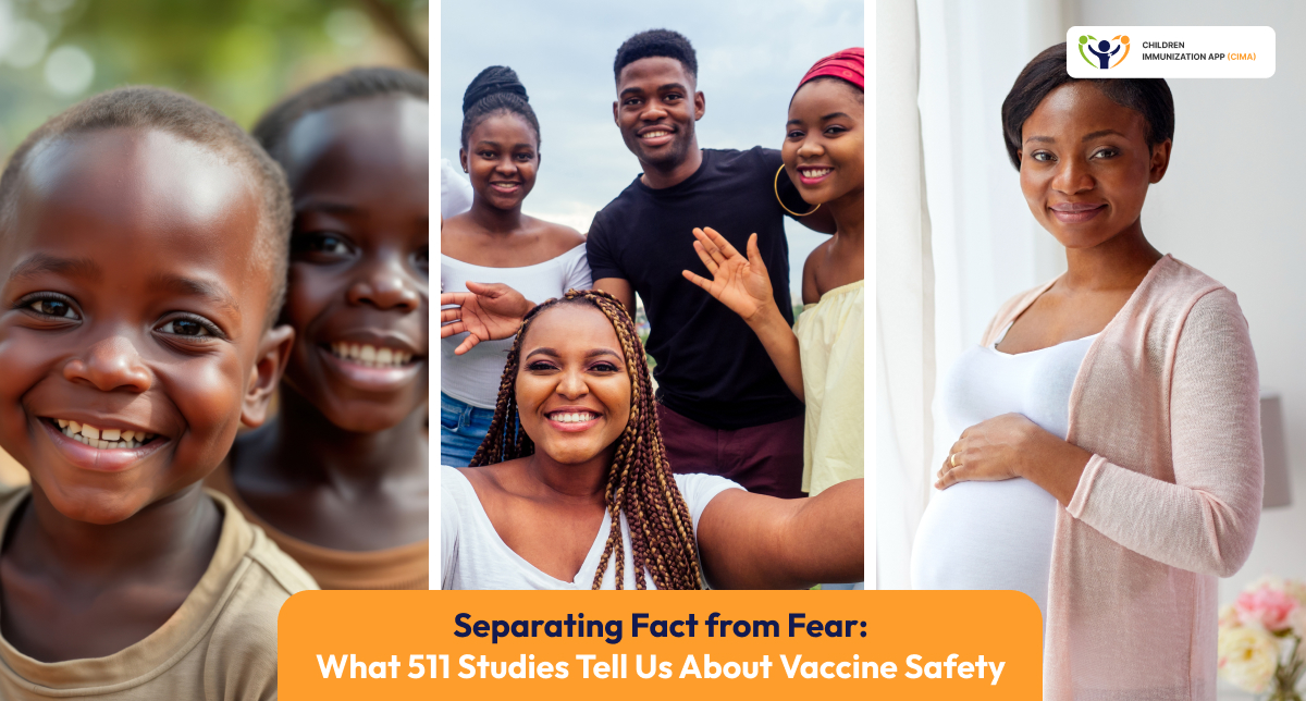 Joyful children, multigenerational family, pregnant woman: lives protected.