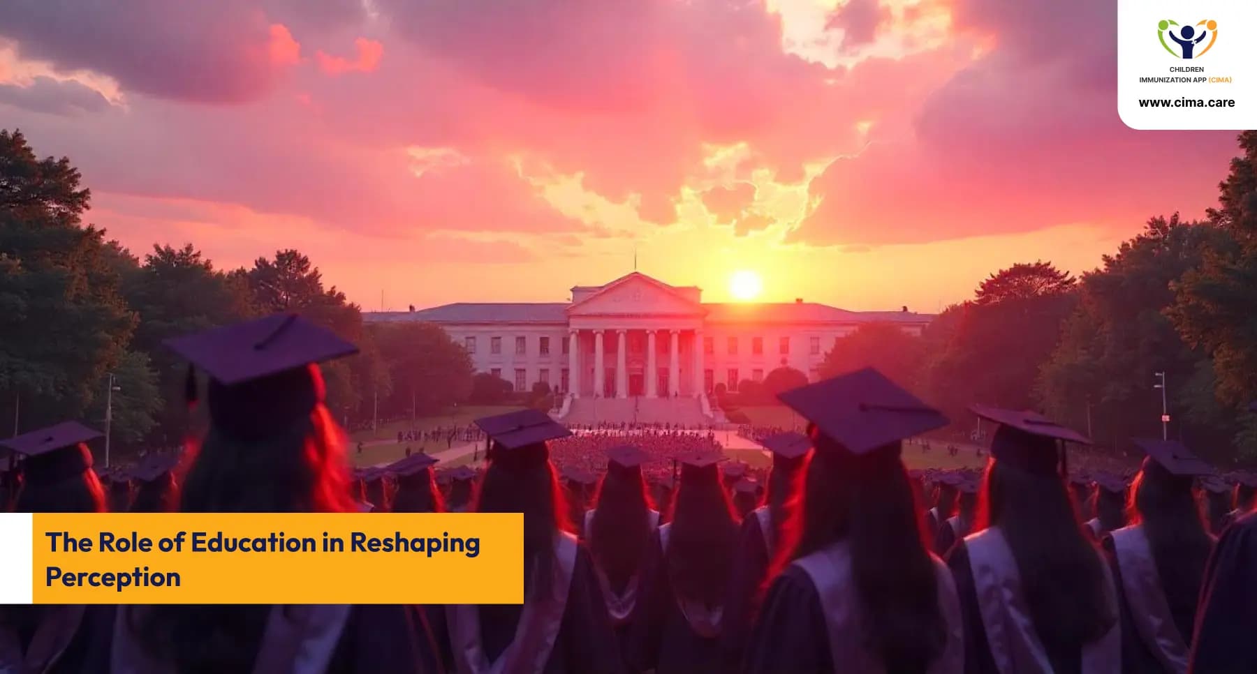 Healthcare graduates representing the health academies' evidence-based education success.